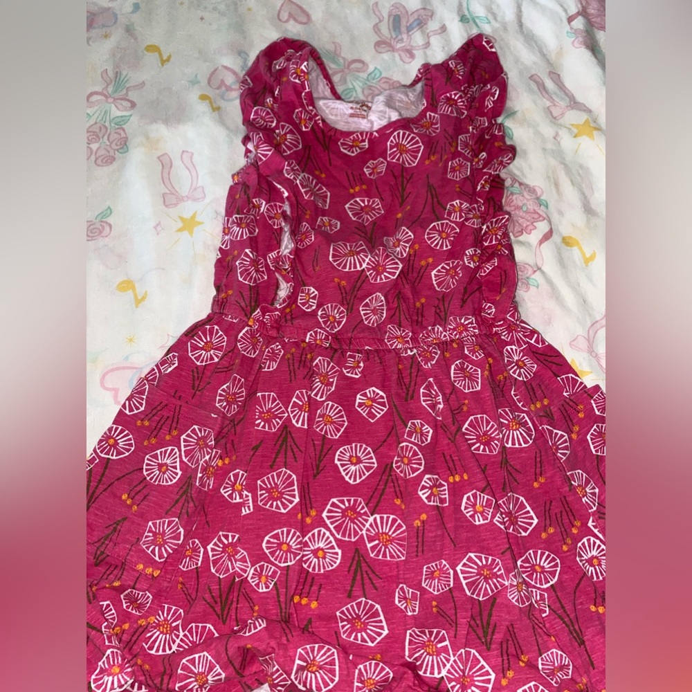 a pretty flower dress